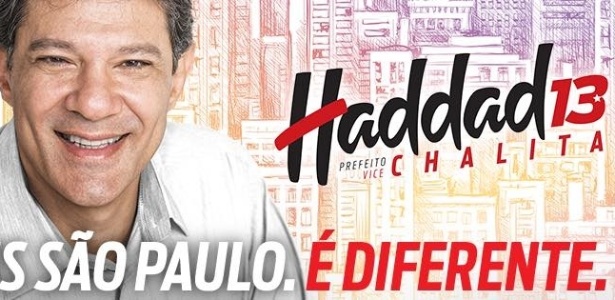 Parte da campanha avalia que o "é diferente" é uma tentativa de Haddad de se desvincular do PT