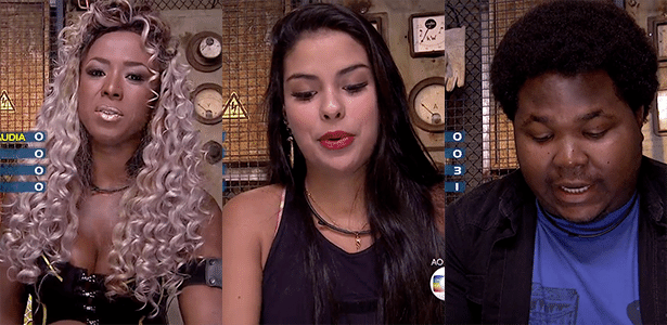 Adélia, Munik e Ronan formaram o segundo paredão triplo do "BBB16"