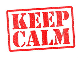 O que significa “keep calm” em português?