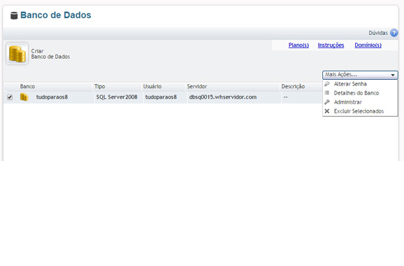 Painel SQL Server