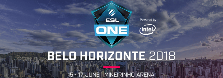 ESL One Belo Horizonte revela horários e participantes da transmissão
