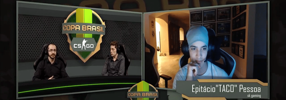 Copa Brasil CSGO: Entrevista com Epitácio TACO de Melo da SK Gaming