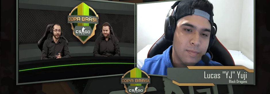 Copa Brasil CSGO Entrevista: Lucas 'YJ' Yuji, jogador da Black Dragons