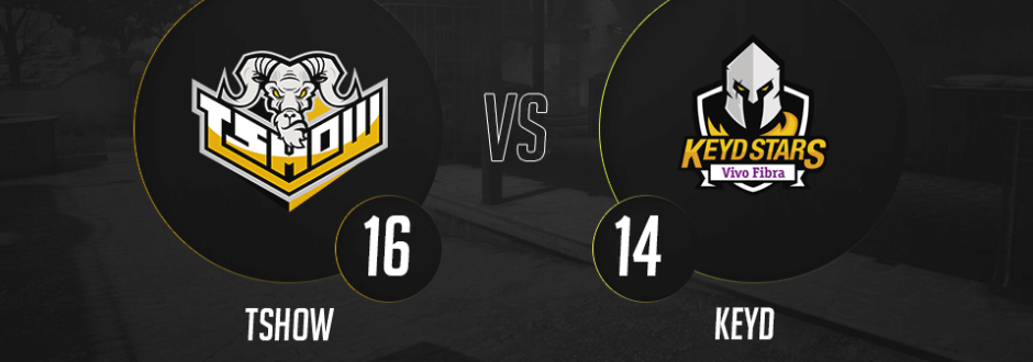 Com virada impressionante, T Show vence a Keyd Stars na Copa Brasil de CS:GO