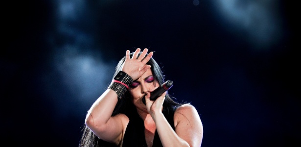 Amy Lee, da banda Evanescence, se apresentou no Rock In Rio Lisboa (25/5/12)