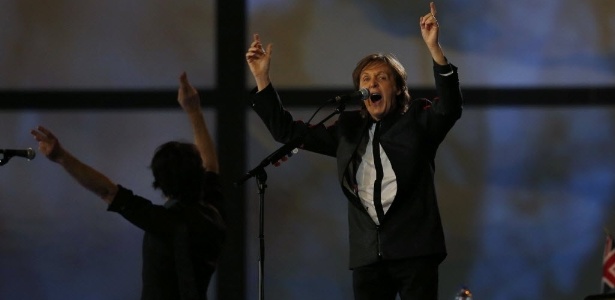 Show de Paul McCartney anima público e encerra cerimônia de abertura dos Jogos Olímpicos de Londres