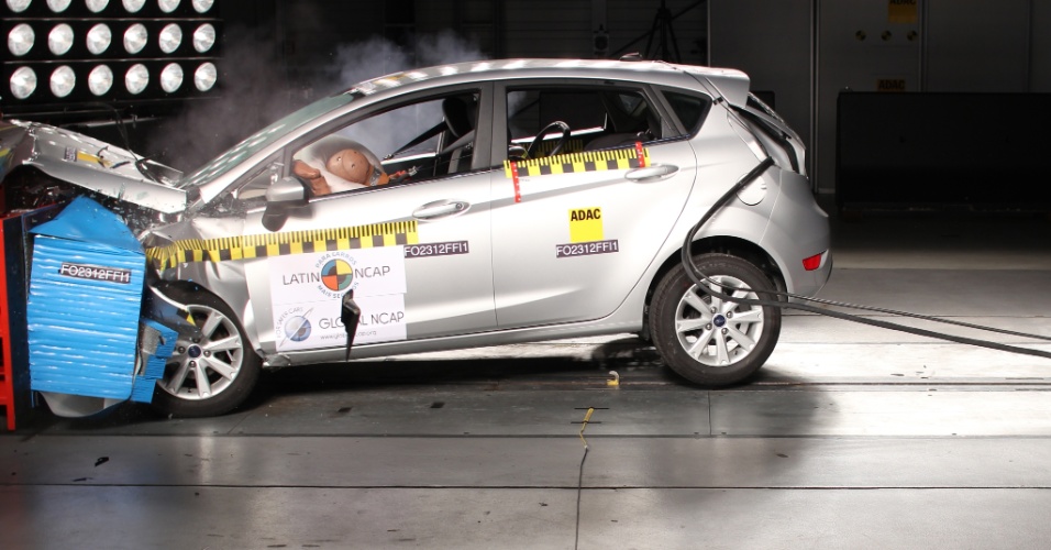 Ford fiesta crash test ncap #3
