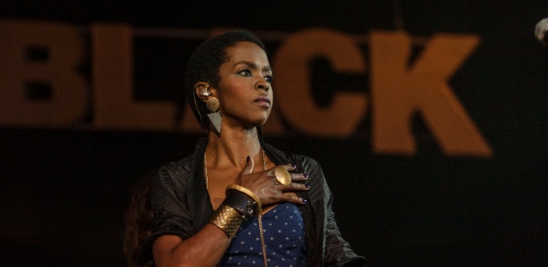 Lauryn Hill se apresenta no festival Back2Black, Estação Leopoldina, no Rio de Janeiro (23/11/12)