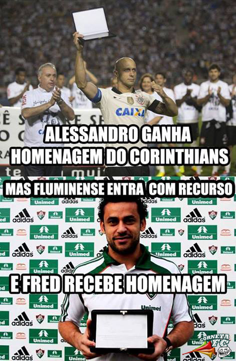 Veja mais piadas de tapetão antes que o Flu entre com recurso