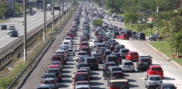 Congestionamento em São Paulo