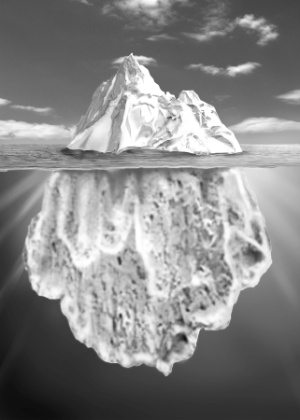 Sigmund Freud comparava a mente humana a um iceberg do qual apenas uma pequena parte está visível; a maior parte está submersa e, portanto, oculta como o inconsciente