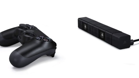 A câmera PS4 Eye reconhecerá o sensor do controle e também comandos de voz