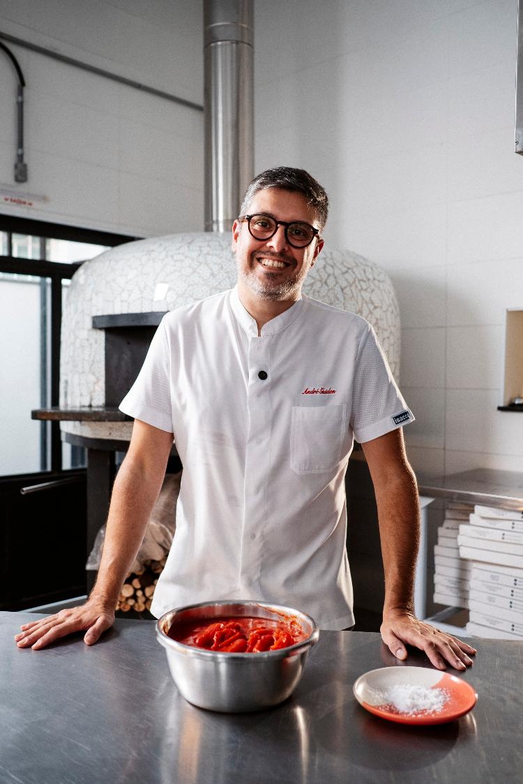 André Guidon, chef-pizzaiolo da Leggera Pizzeria Napoletana