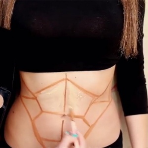 Resultado de imagem para contorno para abdomen