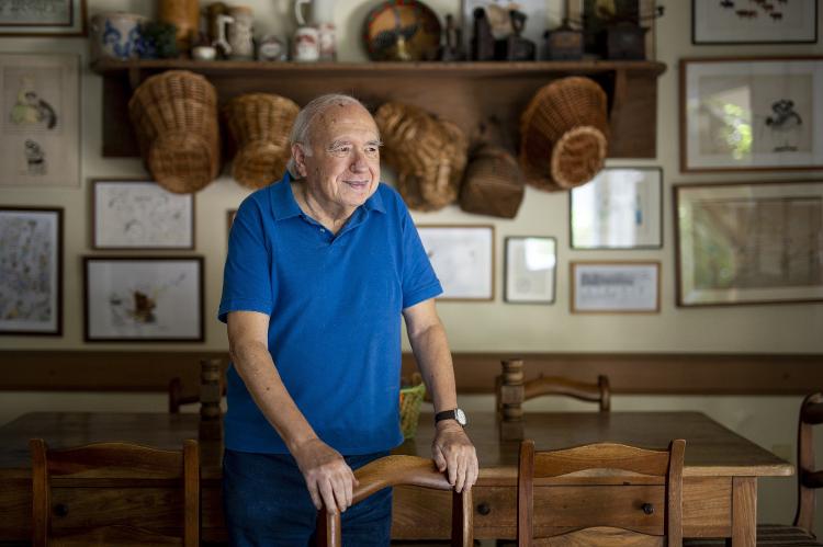 A boa mesa era um tema recorrente nos escritos de Luis Fernando Verissimo - Ricardo Jaeger/Agência O Globo