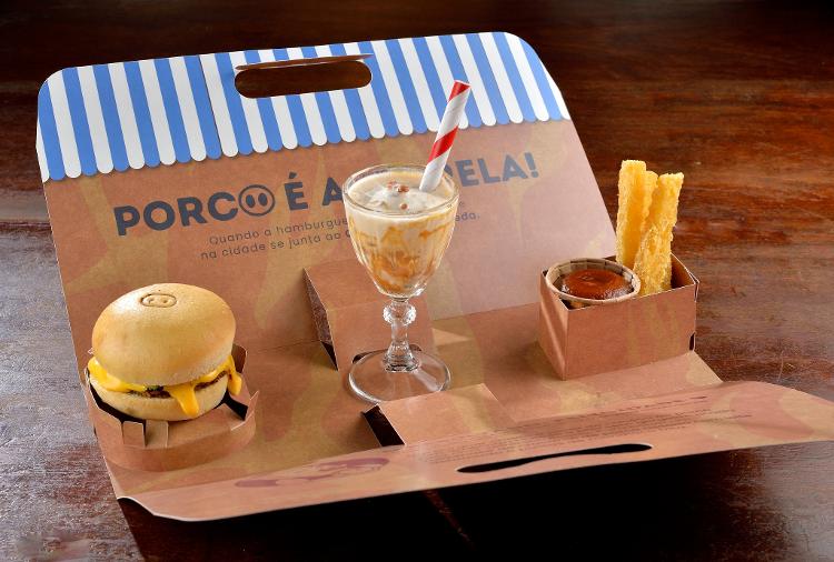 Porcamente Irresistível, no menu atual Porco D.O.C.