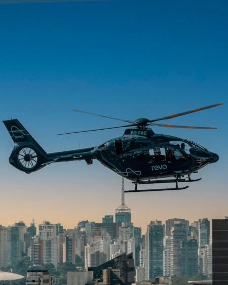 Passageiros poderão ser levados da região central de São Paulo ao aeroporto em poucos minutos de helicóptero - Reprodução/Terminal BTG Pactual