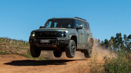 Jetour T2 ganha tração 4x4 e potência de 597 cv para honrar visual off-road