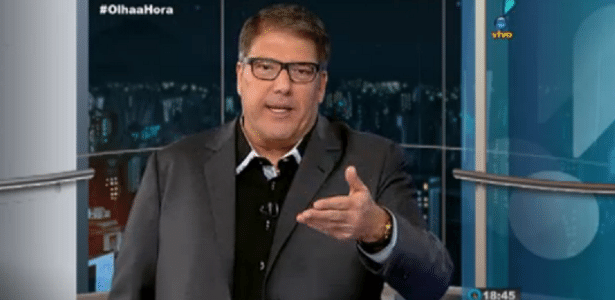 Luciano Faccioli faz comentários irônicos após mudança repentina de horário