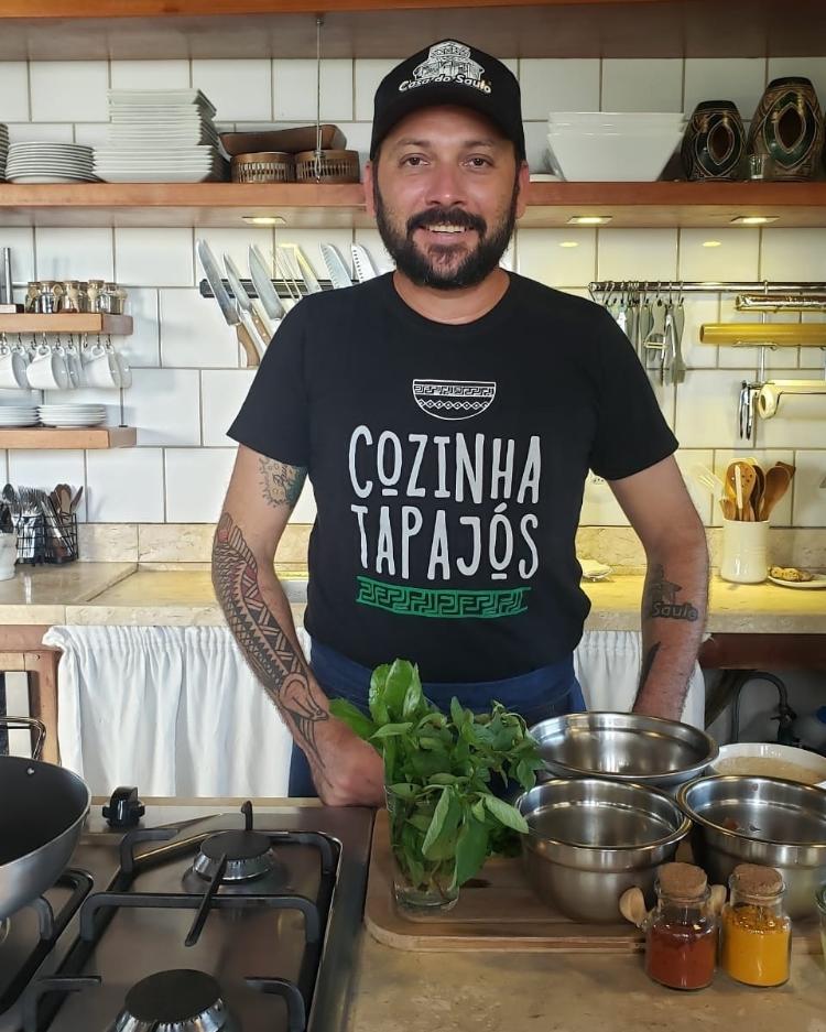 O chef Saulo Jennings O chef Saulo Jennings