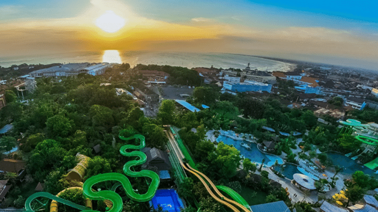 Waterbom Bali, na Indonésia