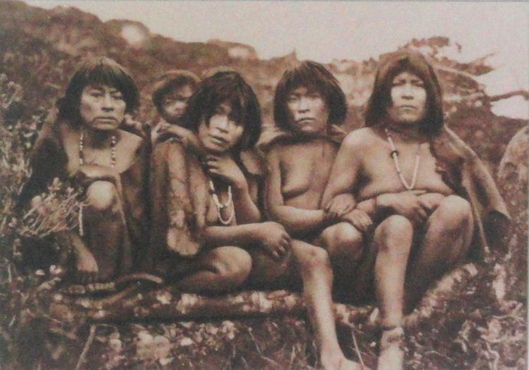 Indígenas Yamana - William Singer Barclay/acervo do Museu Marítimo de Ushuaia (750x1)