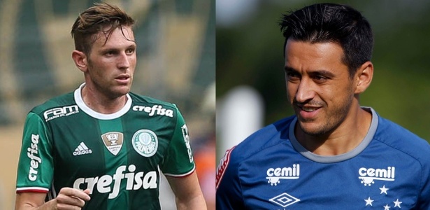 Palmeiras e Cruzeiro ficam perto de trocar Fabiano e Robinho