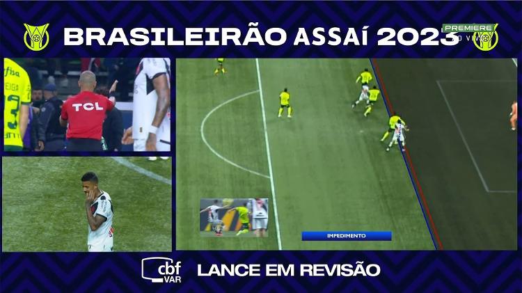 Athletico-PR 0 x 0 Internacional: VAR, lances e gol de mão anulado em jogo  do Brasileirão