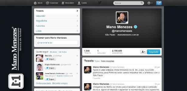 Mano prioriza marketing e evita polêmica com torcedores do Fla no Twitter