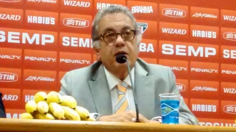 Presidente são-paulino decide ignorar provocação do Atlético-PR