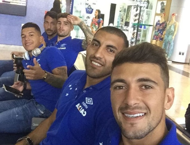 Famílias de jogadores Gringos do Cruzeiro , não se desgrudam e fora de campo a sintonia permanece perfeita