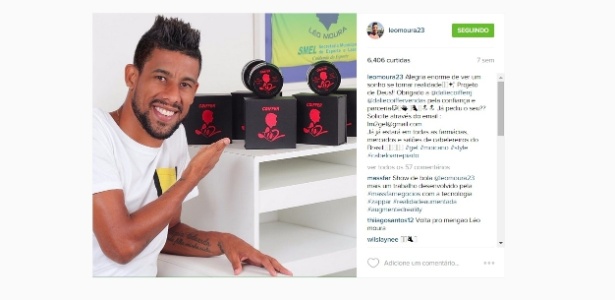 Propaganda, corneta e até modelo. A vida de Léo Moura pós-Flamengo