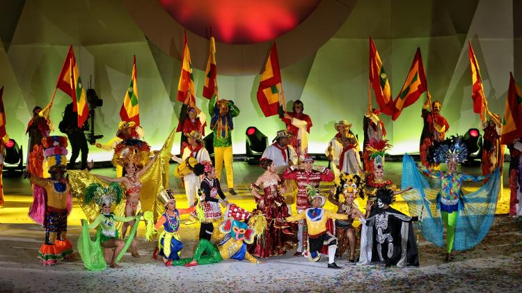 Cerimônia de Abertura do Pan de Santiago é simples, com música, folclore,  história e emoção - Jogada - Diário do Nordeste