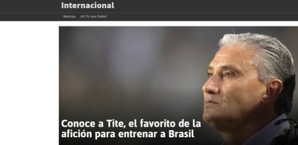 imprensa internacional cita caráter do novo técnico da seleção brasileira