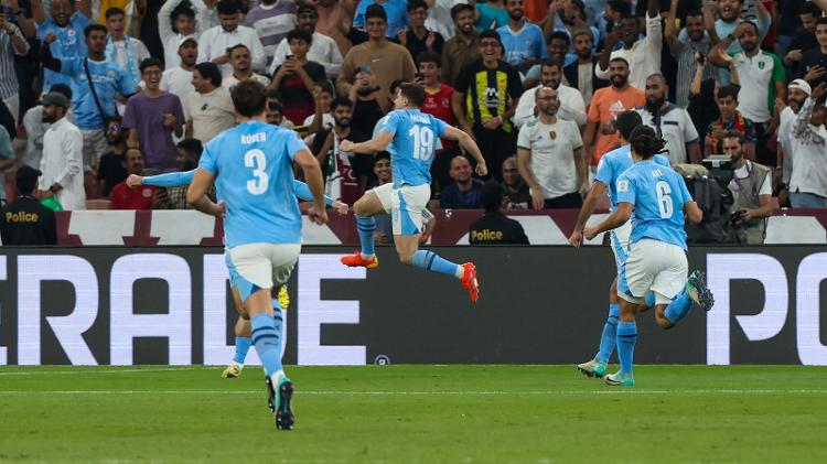 Alvarez marcou antes do primeiro minuto para o Manchester City