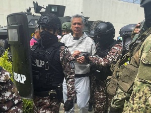 Polícia do Equador/AFP