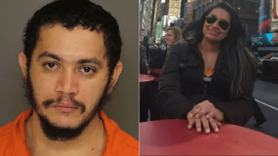 Brasileiro foi condenado à prisão perpétua por matar a ex-namorada a facadas nos EUA