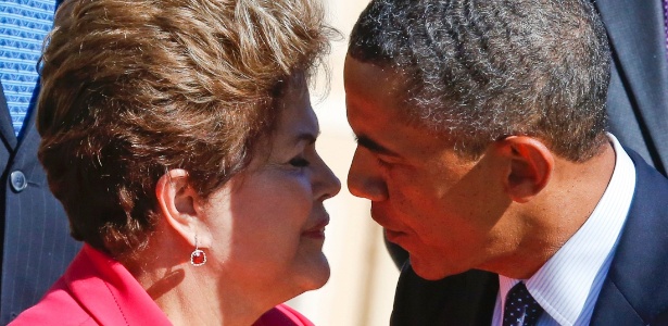 Dilma e Obama se cumprimentam antes de foto oficial dos chefes de Estado na cúpula do G20