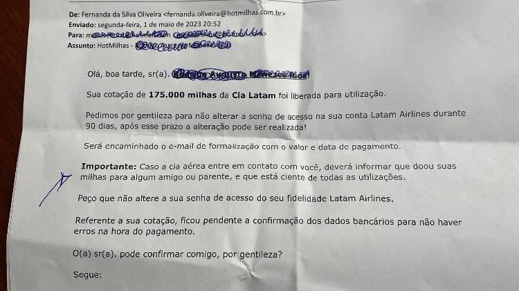 Cliente de BH reclama da '123Milhas' por cancelamento de passagens aéreas