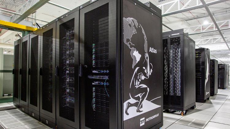 Atlas, um dos supercomputadores da Petrobras