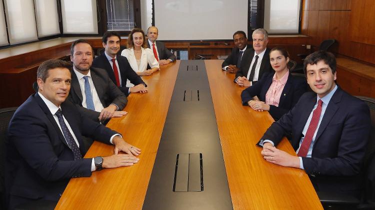 Reunião do COPOM (Comitê de Política Monetária) do Banco Central, com os dois novos diretores indicados pelo Governo Lula: o economista Gabriel Galípolo e o servidor do BC Ailton Aquino Reunião do COPOM (Comitê de Política Monetária) do Banco Central, com os dois novos diretores indicados pelo Governo Lula: o economista Gabriel Galípolo e o servidor do BC Ailton Aquino