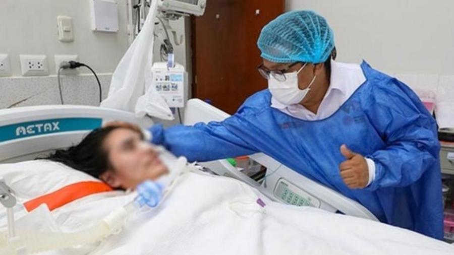 Paciente em tratamento no Peru após diagnóstico de Guillain-Barré 