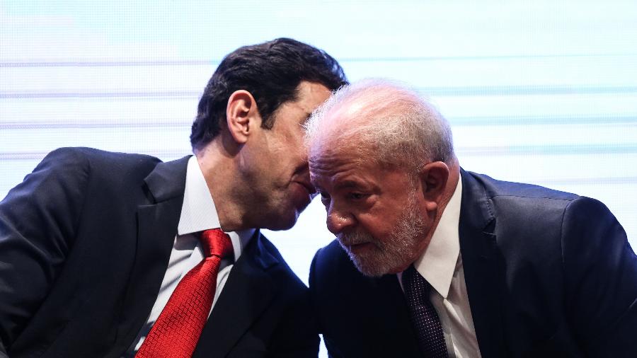 O presidente Lula e o presidente do TCU, Bruno Dantas, aliados de primeira hora