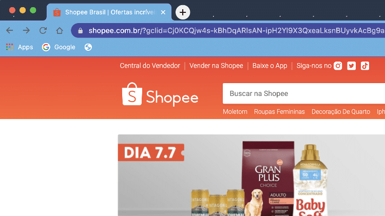 Shopee ou AliExpress? Compare os sites de compras online