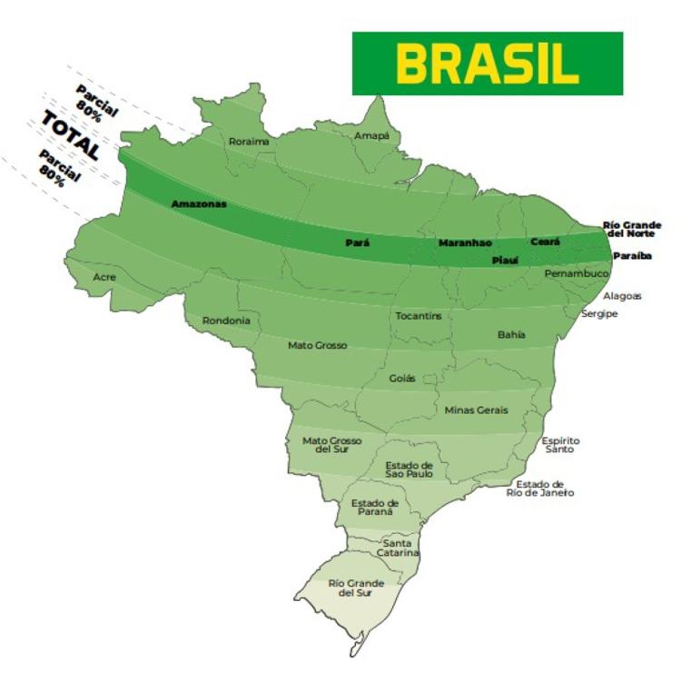 O caminho do 'anel dourado' no Brasil durante o eclipse anular do Sol