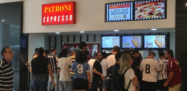 Operação da Patroni na Arena Corinthians vendeu 700 pedaços no dia de estreia