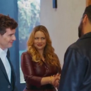 Alaorzinho, Zilá e Ronei em cena de Coração Acelerado